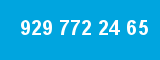 929 772 24 65 929 772 24 65